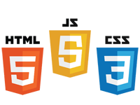 html css js